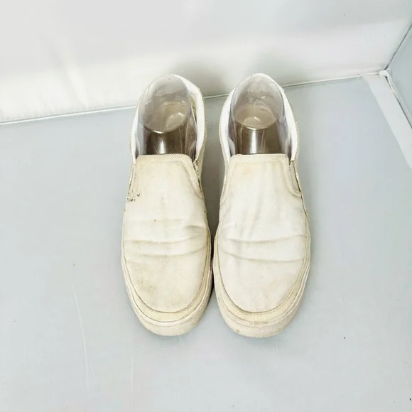 Nike Court Legacy White Slip-On Shoes Women’s Size 8 - Picture 9 of 10